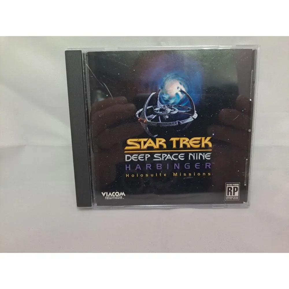 Star Trek: Deep Space Nine/ Pilot- Emissary -Sealed VHS/ CD‎ Rom Game Harbinger